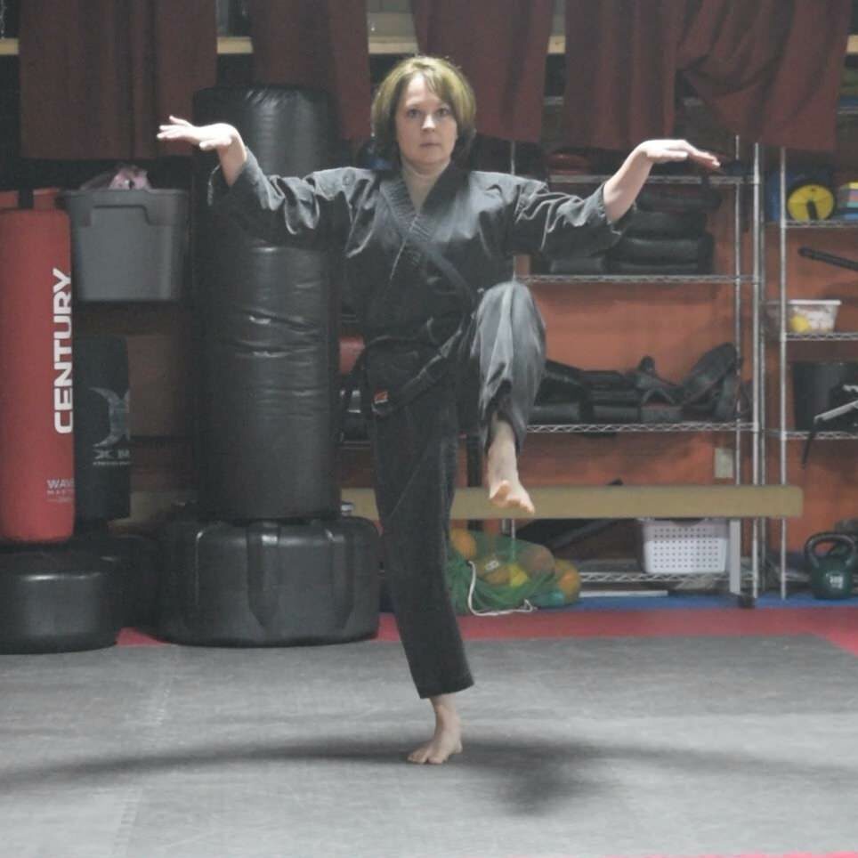 Master Susan Kline - Program Director <br> 5th Dan Black Belt